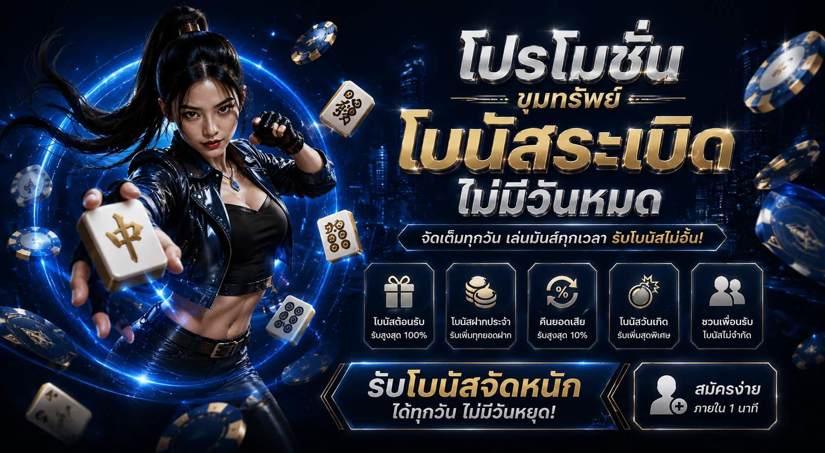 โปรโมชั่น KT99 โบนัสสมาชิกใหม่ เครดิตฟรี คืนยอดเสีย
